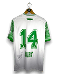 2023-24 Yverdon Sport Away Shirt SIGNED Kury