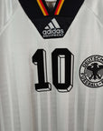 1992 - 94 Germany Home Shirt Matthäus 10 - 9/10 - (M) - Eternal Pitch