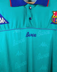 1992 - 95 FC Barcelona Away Shirt - 7.5/10 - (XL) - Eternal Pitch