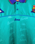 1992 - 95 FC Barcelona Away Shirt - 8/10 - (XL) - Eternal Pitch