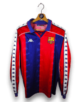 1992 - 95 FC Barcelona Home LS Shirt - 8.5/10 - (M) - Eternal Pitch