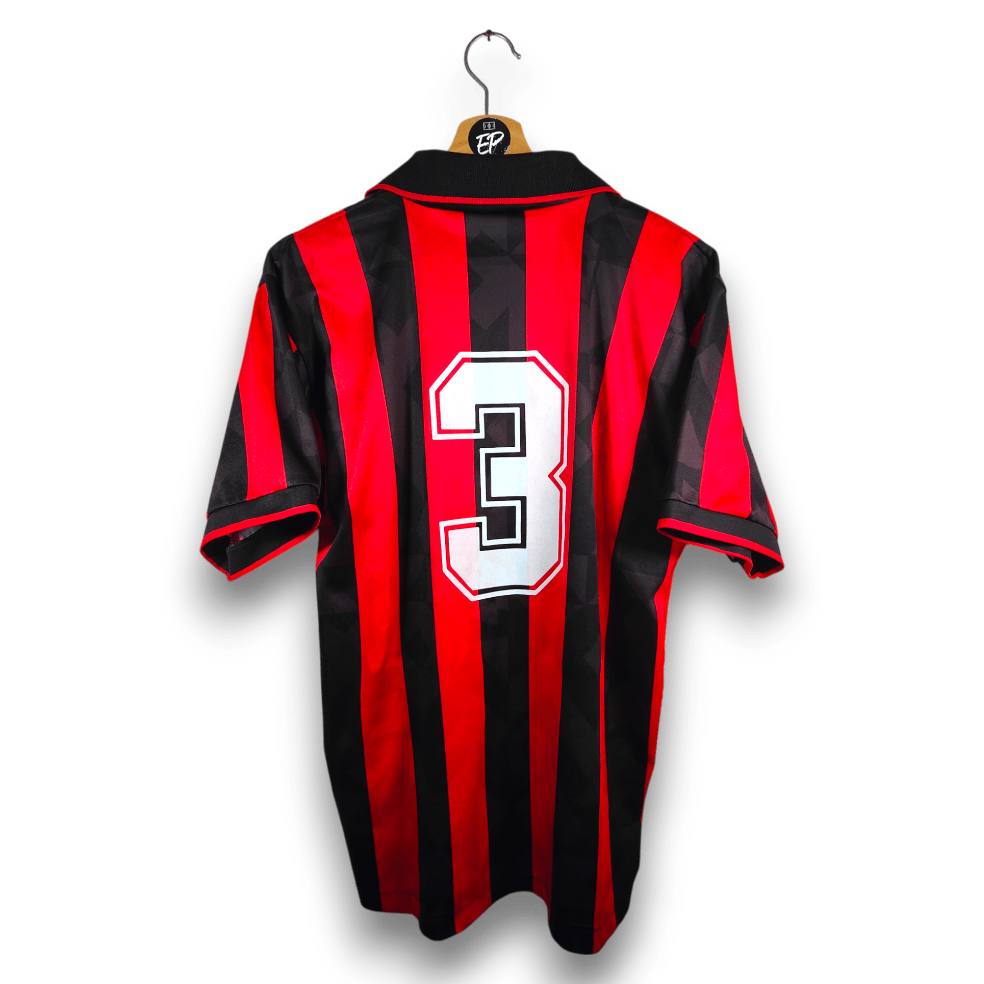 1993-94 AC Milan Home Shirt (Maldini) #3 - 9/10 - (M) – – Eternal