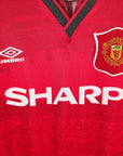 1994 - 96 Manchester United Home Shirt Cantona 7 - 8/10 - (M) - Eternal Pitch