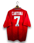 1994 - 96 Manchester United Home Shirt Cantona 7 - 9/10 - (XL) - Eternal Pitch