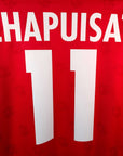1994 - 96 Switzerland Home Shirt Chapuisat LS 11 - 9/10 - (XL) - Eternal Pitch