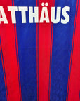 1995 - 97 Bayern Munich Home Shirt Matthaus 10 - 7.5/10 - (XL) - Eternal Pitch