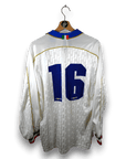 1995 Italy Away Shirt MATCH ISSUE 16 - 8.5/10 - (L) - Eternal Pitch