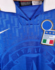 1995 Italy Home Shirt - 8.5/10 - (XL) - Eternal Pitch