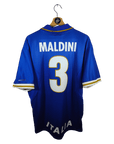 1996 - 97 Italy Home Shirt Maldini 3 - 9/10 - (XL) - Eternal Pitch