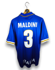 1996 - 97 Italy Home Shirt Maldini 3 - 9.5/10 - (L) - Eternal Pitch