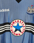 1996 - 97 Newcastle Away Shirt Shearer 9 - 8.5/10 - (XL) - Eternal Pitch