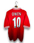 1996 - 98 Liverpool Home Shirt Owen 10 - 8.5/10 - (XL) - Eternal Pitch
