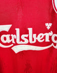 1996 - 98 Liverpool Home Shirt Owen 10 - 8.5/10 - (XL) - Eternal Pitch