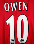 1996 - 98 Liverpool Home Shirt Owen 10 - 8.5/10 - (XL) - Eternal Pitch