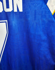 1996 - 98 Sweden Away Shirt Larsson 7 - 8/10 - (M) - Eternal Pitch