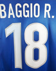 1997 - 98 Italy Home Shirt Baggio 18 - 7.5/10 - (L) - Eternal Pitch