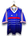 1998 - 00 France Home Shirt - 8.5/10 - (XL) - Eternal Pitch