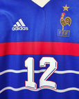 1998 - 00 France Home Shirt Henry 12 - 8.5/10 - (XL) - Eternal Pitch