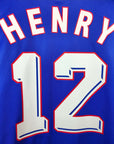 1998 - 00 France Home Shirt Henry 12 - 8.5/10 - (XL) - Eternal Pitch