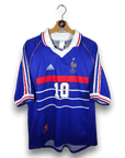 1998 - 00 France Home Shirt Zidane 10 - 9/10 - (L) - Eternal Pitch