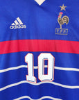 1998 - 00 France Home Shirt Zidane 10 - 9/10 - (L) - Eternal Pitch