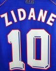 1998 - 00 France Home Shirt Zidane 10 - 9/10 - (XL) - Eternal Pitch