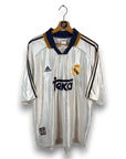 1998 - 00 Real Madrid Home Shirt Anelka 19 - 8.5/10 - (XL) - Eternal Pitch