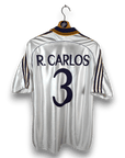 1998 - 00 Real Madrid Home Shirt Roberto Carlos 3 - 8/10 - (M) - Eternal Pitch