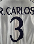 1998 - 00 Real Madrid Home Shirt Roberto Carlos 3 - 8/10 - (M) - Eternal Pitch
