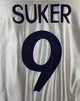 1998 - 00 Real Madrid Home Shirt Suker 9 - 9/10 - (XL) - Eternal Pitch