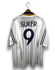 1998 - 00 Real Madrid Home Shirt Suker 9 - 9/10 - (XL) - Eternal Pitch