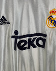 1998 - 00 Real Madrid Home Shirt Suker 9 - 9/10 - (XL) - Eternal Pitch