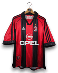 1998 - 99 AC Milan Home Shirt Maldini 3 - 8/10 - (M) - Eternal Pitch