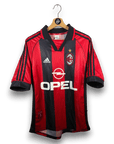 1998 - 99 AC Milan Home Shirt Maldini 3 - 8.5/10 - (S) - Eternal Pitch