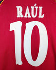 1998 - 99 Spain Home Shirt Raul 10 - 7/10 - (L) - Eternal Pitch