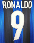 1999 - 00 Inter Milan Home Shirt Ronaldo 9 - 9.5/10 - (XL) - Eternal Pitch
