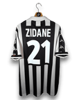 1999 - 00 Juventus Home Shirt Zidane 21 - 8.5/10 - (XL) - Eternal Pitch