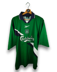 1999 - 00 Liverpool Away Shirt Gerrard 28 - 9/10 - (L) - Eternal Pitch