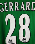 1999 - 00 Liverpool Away Shirt Gerrard 28 - 9/10 - (L) - Eternal Pitch