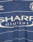 1999 - 00 Manchester United Away Shirt Beckham 7 - 9/10 - (XL) - Eternal Pitch