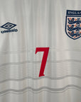 1999 - 01 England Home Shirt Beckham 7 - 9/10 - (L) - Eternal Pitch