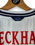 1999 - 01 England Home Shirt Beckham 7 (L) - Eternal Pitch
