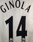 1999 - 01 Tottenham Home Shirt Ginola 14 - 8.5/10 - (M) - Eternal Pitch