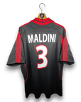 2000 - 01 AC Milan Third Shirt Maldini 3 - 9/10 - (XL) - Eternal Pitch