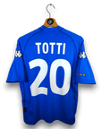 2000 - 01 Italy Home Shirt Totti 20 - 9.5/10 - (M but fit like S - XS) - Eternal Pitch