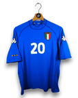 2000 - 01 Italy Home Shirt Totti 20 - 9.5/10 - (M but fit like S - XS) - Eternal Pitch
