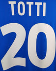 2000 - 01 Italy Home Shirt Totti 20 - 9.5/10 - (XL but fit like L - M) - Eternal Pitch