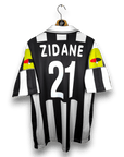 2000 - 01 Juventus Ciaoweb Home Shirt Zidane 21 - 8.5/10 - (XL) - Eternal Pitch
