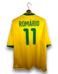 2000 - 02 Brazil Home Shirt Romario 11 - 9/10 - (L) - Eternal Pitch