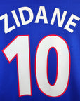 2000 - 02 France Home Shirt Zidane 10 - 9/10 - (XL) - Eternal Pitch